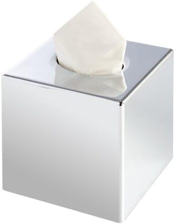 Кришка для серветок Corby прямокутної форми (Devon / TBC0002) хром (срібло, куб)