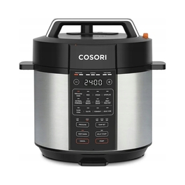 Мультиварка Cosori 5,7 л, срібляста, 1100 Вт, 13 програм