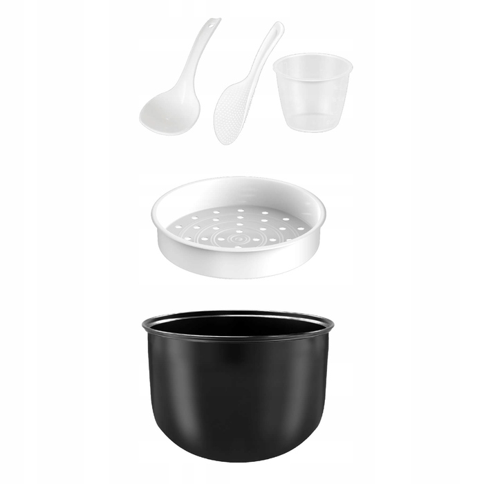 Мультиварка TurboTronic 5л 860Вт 18 програм, чорна