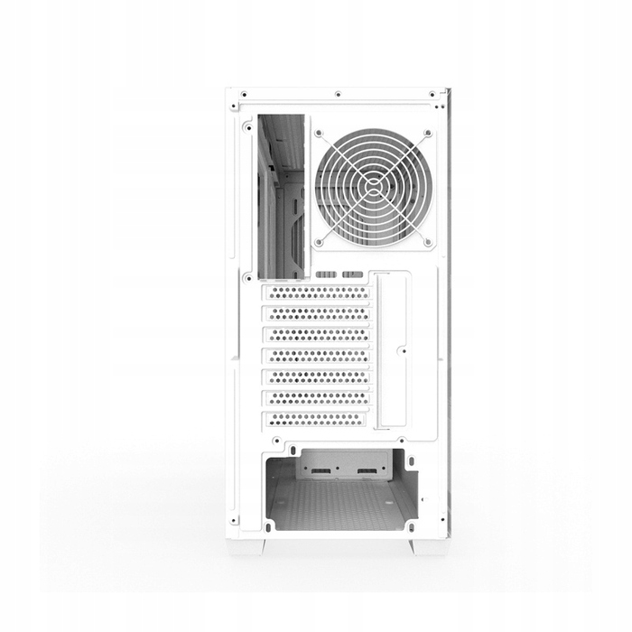 Корпус для комп'ютера darkFlash DS900WS Midi Tower ATX, білий, ігровий, зі скляною панеллю