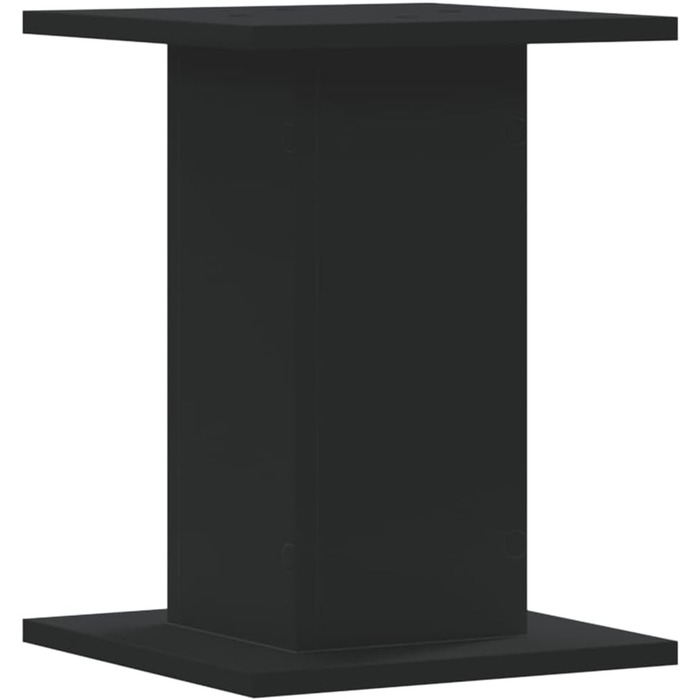 Підставка для колонок vidaXL, 2 шт., 30x30x40 см, чорний ДСП, для Hi-Fi, домашнього кінотеатру, покращення звуку