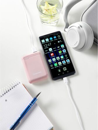 Powerbank Intenso XS 10000mAh Rosé - зовнішній акумулятор для смартфонів, планшетів та цифрових камер