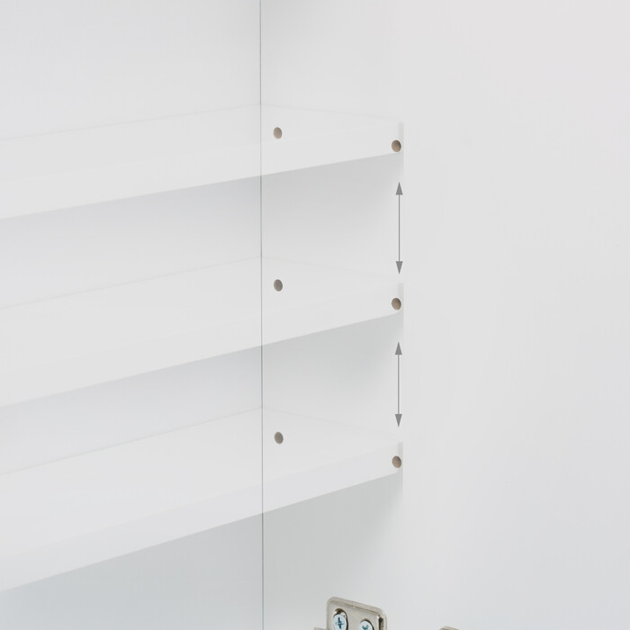 Relaxdays Bathroom Mirror Cabinet