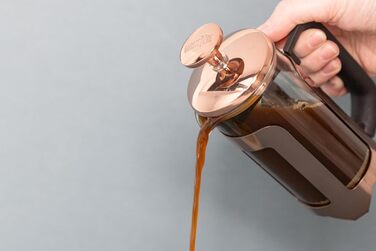 Кавоварка French Press La Cafetière Roma, нержавіюча сталь, мідний колір, 3 чашки