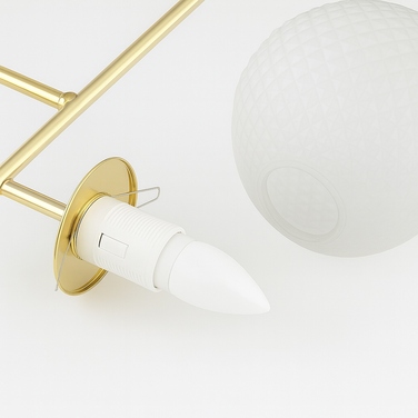 Підвісна люстра Elko-Lighting Stella — 5 точок освітлення, цоколь E27