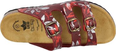Тапочки жіночі Lico Bioline Bordeaux 41 EU - комфортні домашні капці