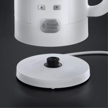 Russell Hobbs Kettle with Temperature Setting Digital [25°-100°C, e.g. for baby food, target & actual temperature LCD display] Precision Control (1.7l, 2200W, keep-warm function, baby milk) 21150-70