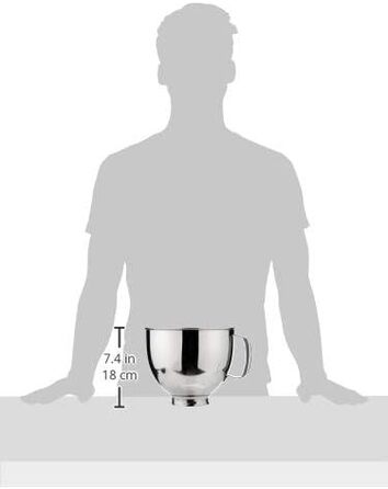 Миска для міксера KitchenAid, 4,83 л, нержавіюча сталь