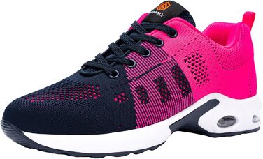 Зручні захисні черевики DYKHMILY для чоловіків та жінок: робочі черевики з металевим носком, дихаючі, спортивні, для промисловості та майстерні (41.5 EU, порошок вогнегасіння)