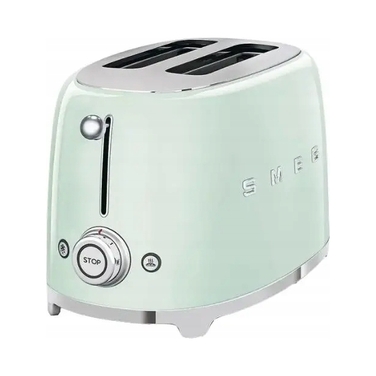 Тостер Smeg 50's Style TSF01PGEU на 2 скибки, пастельний зелений