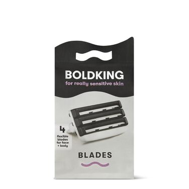Смінні леза для гоління Boldking Sensitiv, 8 шт. — набір лез для чоловіків з чутливою шкірою, екологічні та переробні, білі