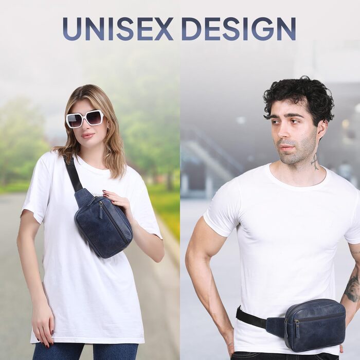 Сумка на пояс TheAntiq з натуральної шкіри, зелена, 20,3 x 12,7 x 7,6 см (8 x 5 x 3 дюйми). Сумка на пояс з декількома кишенями та регульованим ремінцем для подорожей та щоденного використання. Також підходить як крос-боді.