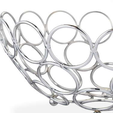 Relaxdays Fruit Bowl in Modern Design