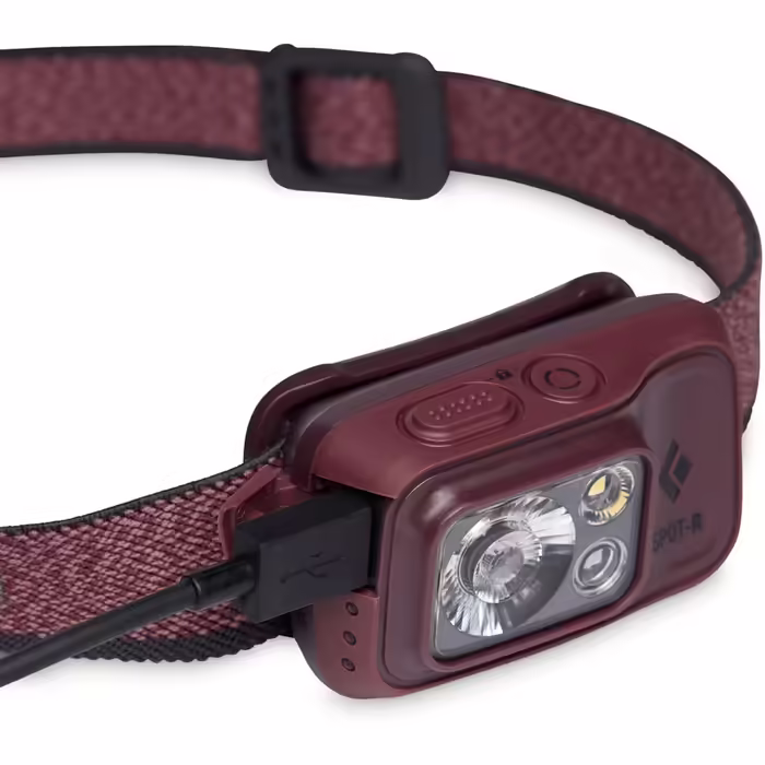 Налобний ліхтар Black Diamond Spot 400-R, графітовий, універсальний розмір, акумуляторний