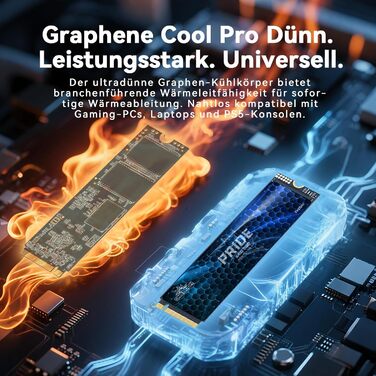 KingSpec ONEBOOM X400 1TB SSD M.2 PCIe Gen4x4 NVMe - Ігровий SSD для PS5, PC, Laptop (7400MB/s)