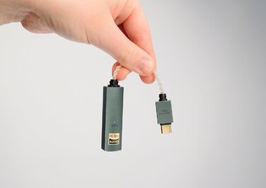 iFi Go Link Max - Портативний підсилювач навушників/ЦАП-донгл USB-C на 3,5/4,4 мм - Plug-and-Play Hi-Res аудіо з покращенням динамічного діапазону - PCM 384kHz/DSD256