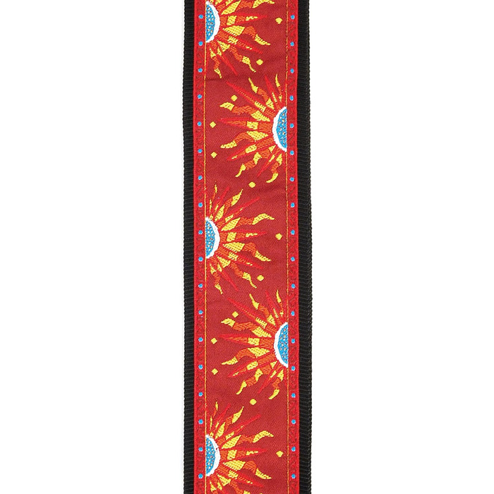 Ремінь для гітари D'Addario Planet Waves 50E08 Retro Classic Collection Tapestry, тканинний, 1450 x 50 мм (Сонце)