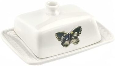 Portmeirion Botanic Garden Harmony Butter Dish with Lid