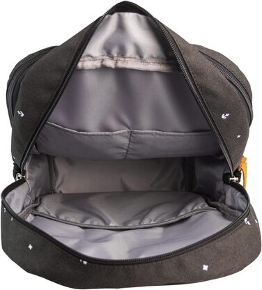 Жіночий рюкзак Kauko: студентський, для ноутбука, у дорогу, чорний (K8009)