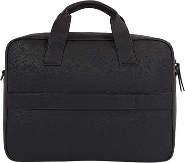 Сумка для ноутбука Tommy Hilfiger Essential PU, чорна, чоловіча
