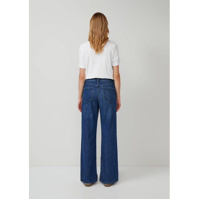 Джинси s.Oliver Suri Regular Fit High Rise Wide Leg 40 сині (55z4_blau)