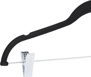 Amazon Basics – Rock Grips, flocked, with clips, 24-pack, Black