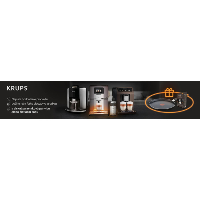 Автоматична кавомашина Krups Evidence Eco-Design EA897B10, 1450 Вт