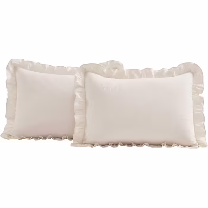 Lush Decor King Bedspread 193x203 cm and 2 Pillowcases 90x50 cm Ivory