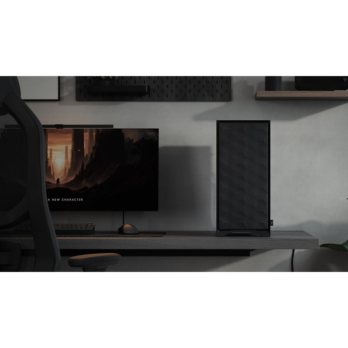 Корпус для ПК Fractal Design Pop Air 2 Black TG Mesh ATX, 3x 120 мм вентилятори, чорний, загартоване скло