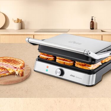 Ufesa Everest Electric Hot Plate with Touch Screen - 5 Programs, Timer & Adjustable Temperature