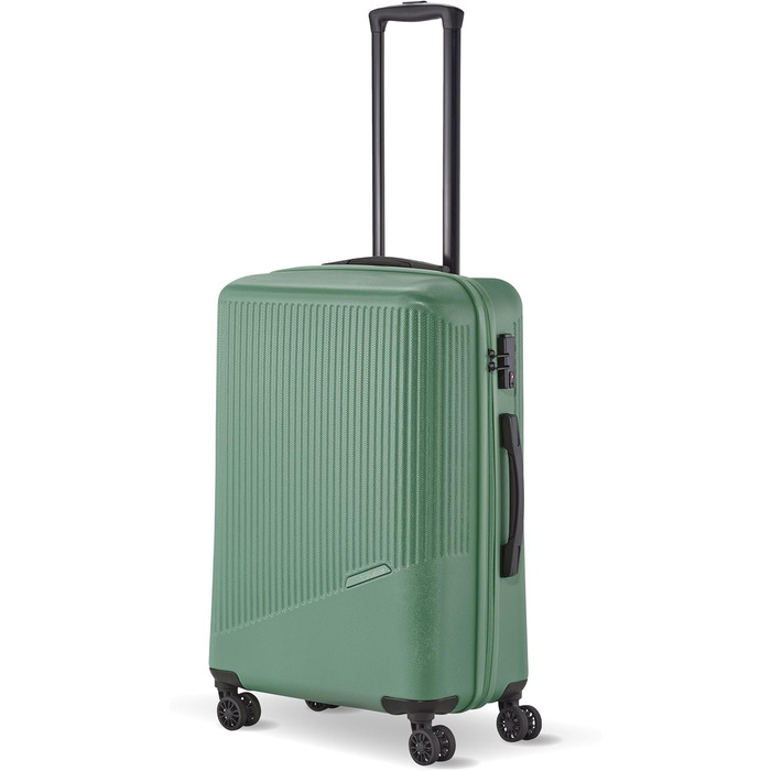 Чохол-валіза Travelite Bali, середній, 65 літрів, зелений, з TSA замком