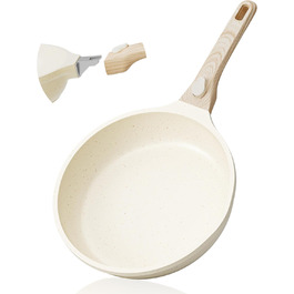 Сковорода RIOVARM 30 см з нержавіючої сталі з антипригарним покриттям для індукційних плит. Сковорода-вок з нержавіючої сталі з ручкою, підходить для всіх типів плит, можна мити в посудомийній машині та використовувати в духовці. Сковорода для омлетів з тришаровою структурою.