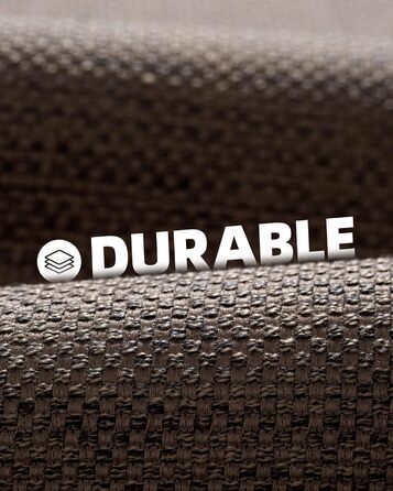 Килимок для кухні COLOR&GEOMETRY: неслизький, миючий, 61x183 см, 4 мм, тканинний, з гумовою основою. Килимок-довгий килим для підлоги перед умивальником, коридору (Коричневий, 43 x 120 см, прямокутний)