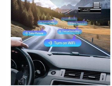 Автомобільний відеореєстратор Lingdu D100 Full HD 2K, WiFi, G-сенсор, нічна зйомка