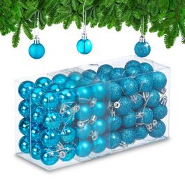 Relaxdays Christmas Baubles - Set of 96