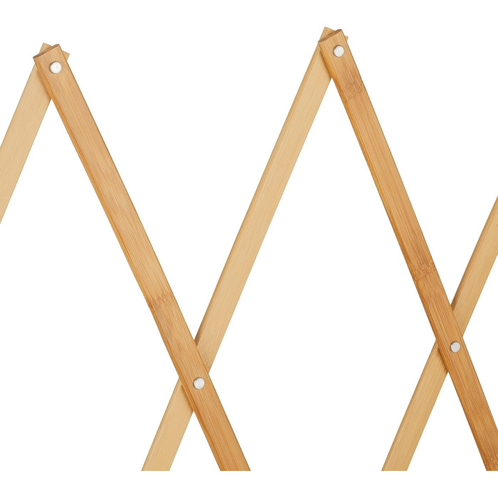 Захисне ґратка для собак Reaxdays: перегородка для дверей та сходів, розсувна, до 116,5 см, 82,5 см висота, натуральне дерево (XL)