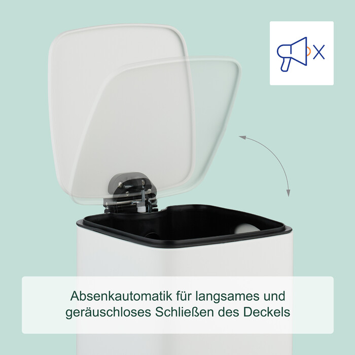 Relaxdays Square Cosmetic Container 6 Liter