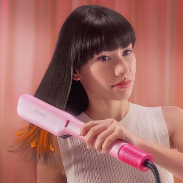 Випрямляч для волосся Cecotec AirLisse 2in1 ForceDry з функцією іонізації та холодного повітря, 1000 Вт, чорний