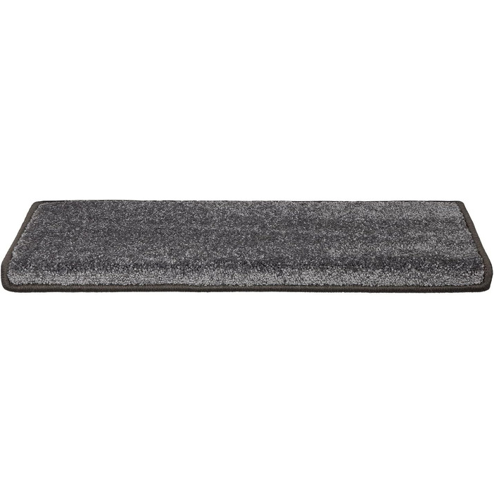 Casa Pura Non-Slip Stair Treads - 15 Piece Set | Soft, Plush Rugs for Indoor Stairs | Self-Adhesive, 65 x 23.5 x 1.3 cm