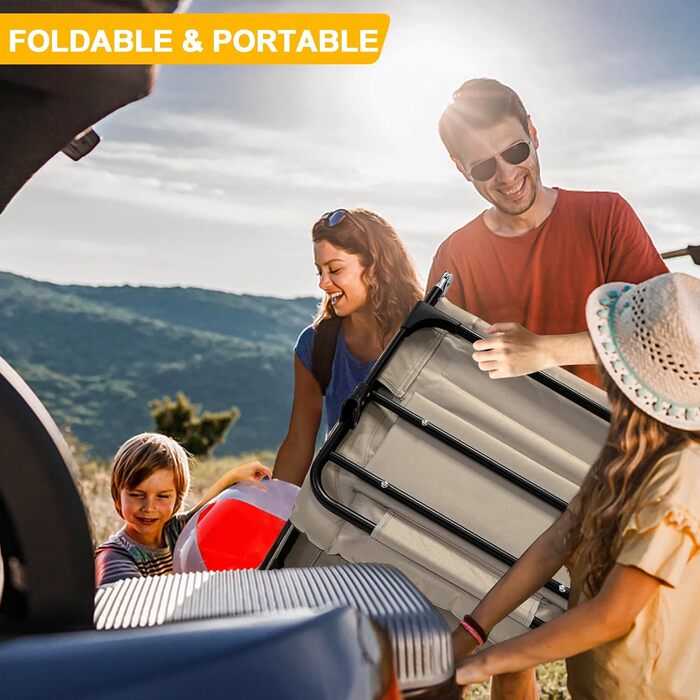 Розкладне ліжко-крісло для кемпінгу з матрацом, 6 положень спинки, ліжко для риболовлі, Outdoor ліжко XXL, 65x190x30 см, 1-місне, для відпочинку на природі