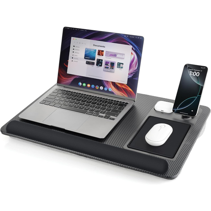 Підставка для ноутбука LIBWYS MagiDesk Pro з магнітним тримачем для телефону (Magsafe), для ноутбуків до 17 дюймів