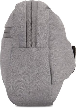 Поясна сумка Travelon World Travel Essentials для дорослих, сіра в меланжеву клітинку