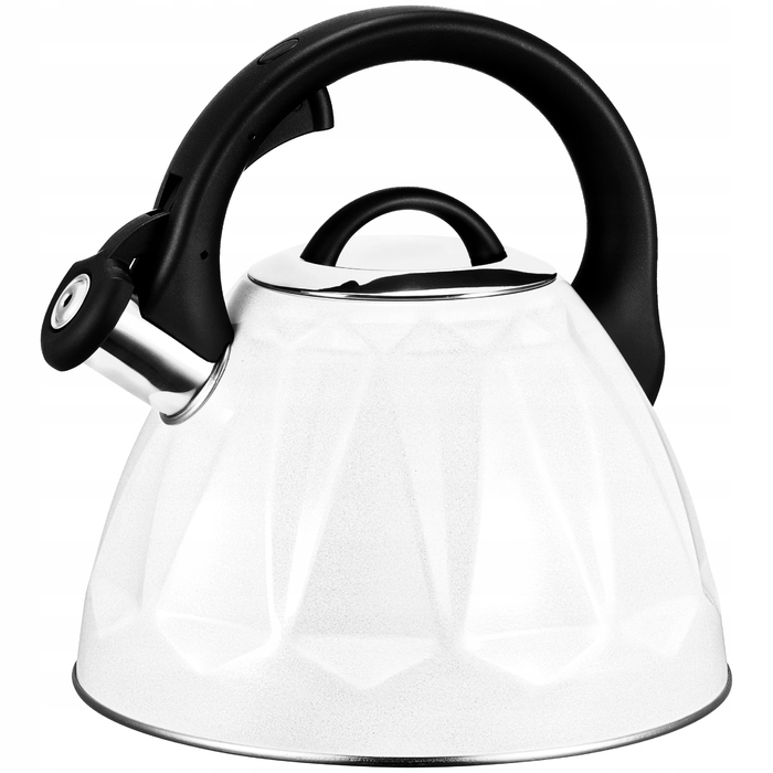 Класичний сталевий чайник Karl Hausmann 3 л (білий, чорний, сірий)