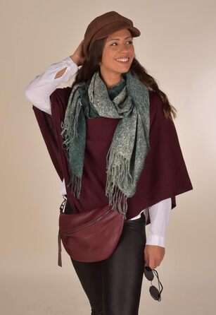 Сумка жіноча styleBREAKER на плече та через тіло Cognac велика, 37x17 см. Кросбоді, з регульованим ремінцем та двостороннім замком