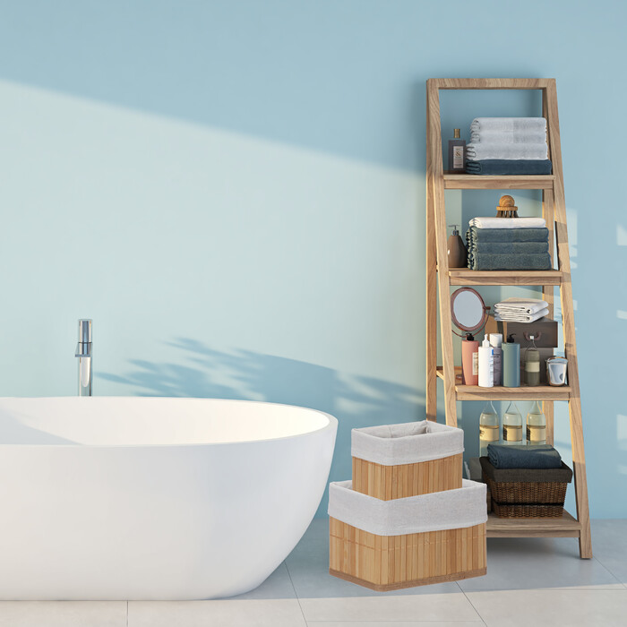 Кошик для зберігання Relaxdays Бамбуковий набір з 6 штук