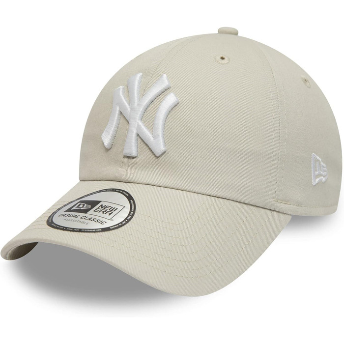 Кепка New Era New York Yankees MLB League Essential Stone 9Twenty Casual Classics Beige