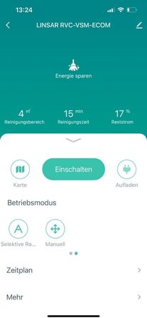 Робот-пилосос з функцією миття - 3 в 1. З пультом дистанційного керування, акумулятор 120 хв, для твердих підлог, килимів, шерсті тварин. Чорний.