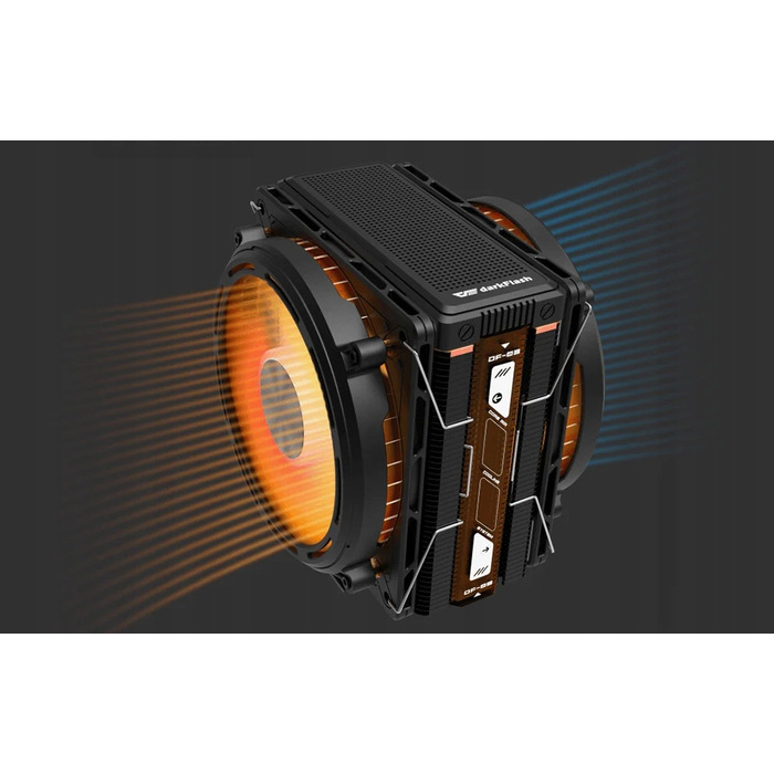 Активне охолодження процесора DarkFlash E400 PLUS Black