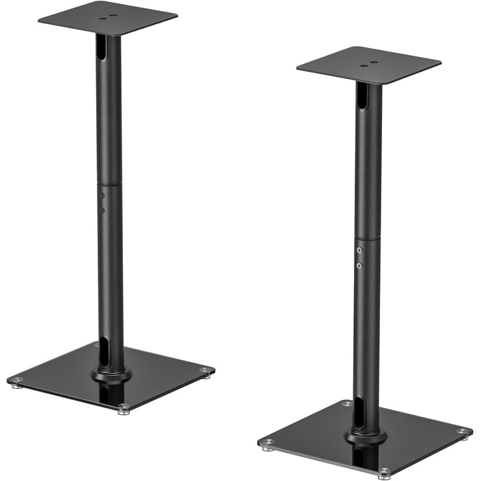 Підставка для колонок HALTERUNGSPROFI LSTSL4-B: металева, для сателітної акустики, пара (2 шт.), до 25 кг