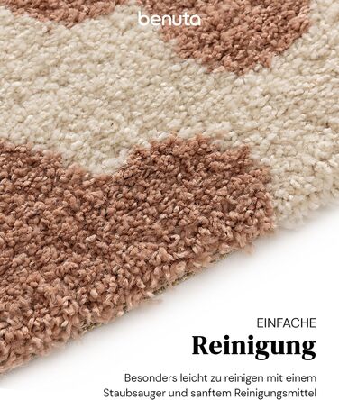 Дитячий килим Benuta Lytte Gobi Рожевий 80x150 см, прямокутний, з дитячим малюнком, штучне волокно, скандинавський стиль